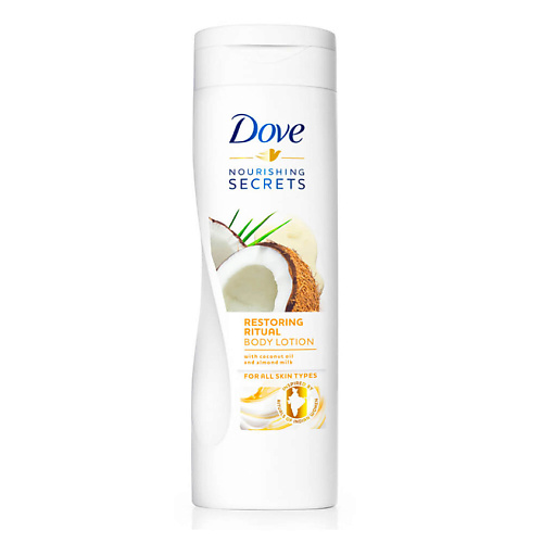 

DOVE Лосьон для тела Восстанавливающий с кокосовым маслом и миндальным молочком Nourishing Secrets Restoring Ritual Body Lotion, Лосьон для тела Восстанавливающий с кокосовым маслом и миндальным молочком Nourishing Secrets Restoring Ritual Body Lotion
