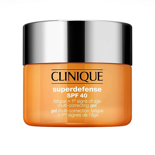 

CLINIQUE Корректирующий гель SPF 40 против следов усталости на лице и первых признаков старения кожи Superdefense Gel, Корректирующий гель SPF 40 против следов усталости на лице и первых признаков старения кожи Superdefense Gel