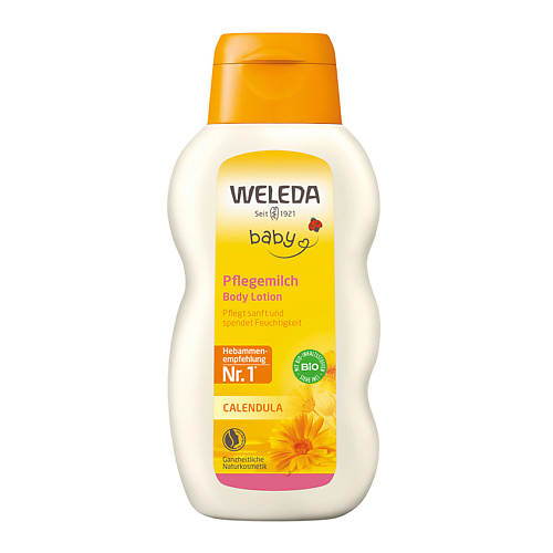 WELEDA Детское молочко для тела с календулой weleda детское молочко для купания calendula