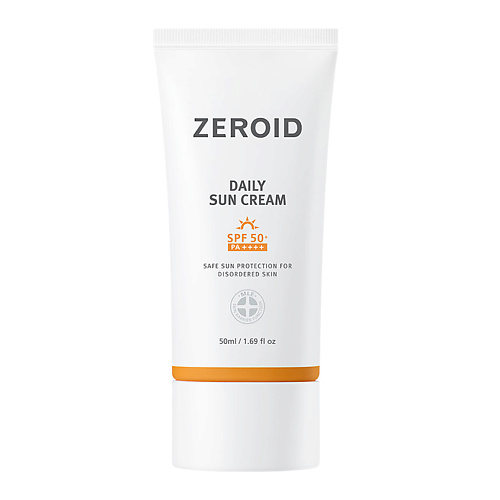 Крем для лица ZEROID Солнцезащитный крем для кожи SPF 50+ Daily Sun Cream крем для лица zeroid солнцезащитный крем для кожи spf 50 daily sun cream