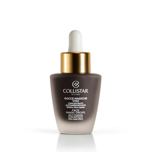 COLLISTAR Концентрат для автозагара для лица, ультра-быстрый эффект Face Magic Drops Self-Tanning Concentrate масляный концентрат juvelast nutri drops