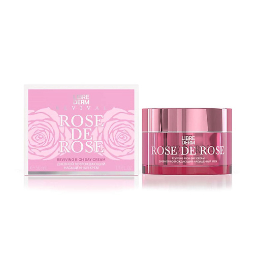 LIBREDERM Крем для лица дневной насыщенный возрождающий Rose de Rose Reviving Rich Day Cream