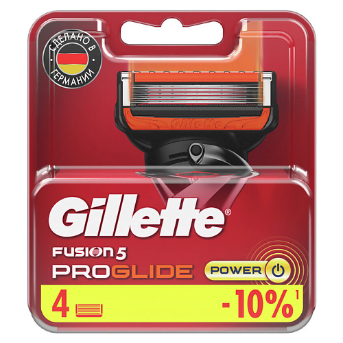 Кассета для станка GILLETTE Сменные кассеты для бритья Fusion ProGlide Power