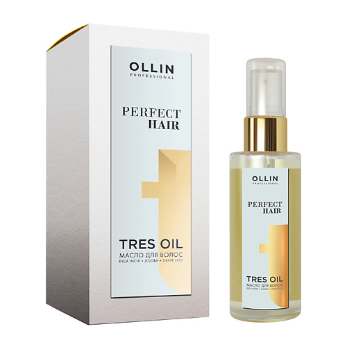 OLLIN PROFESSIONAL Масло для волос TRES OIL OLLIN PERFECT HAIR oleos косметическое масло виноградной косточки 50