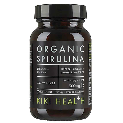 KIKI HEALTH Порошок спирулины органический таблетки kiki health порошок ацеролы органический