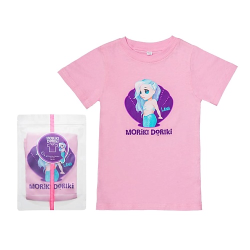 MORIKI DORIKI Детская футболка с принтом Лана moriki doriki сумка для сменки детская pink