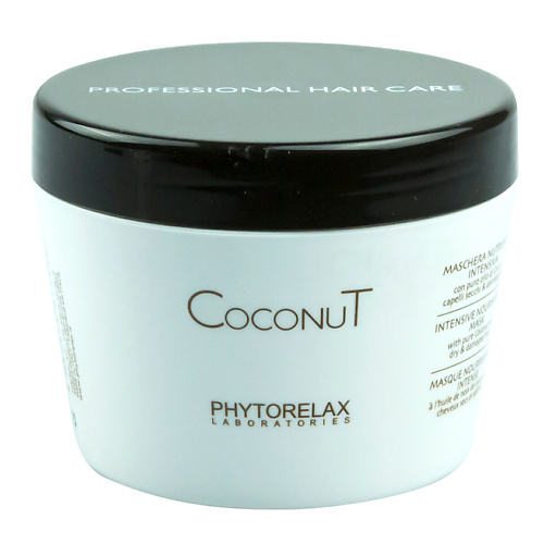 PHYTORELAX Маска для волос питательная с кокосовым маслом hask питательная маска для волос с кокосовым маслом coconut oil conditioner