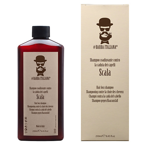 Шампунь для волос BARBA ITALIANA Шампунь от выпадения волос Scala