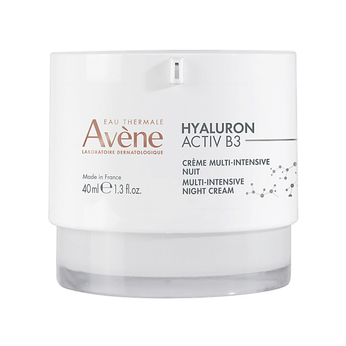 цена Крем для лица AVENE Интенсивный регенерирующий ночной крем Hyaluron Activ B3 Multi-Intensive Night Cream