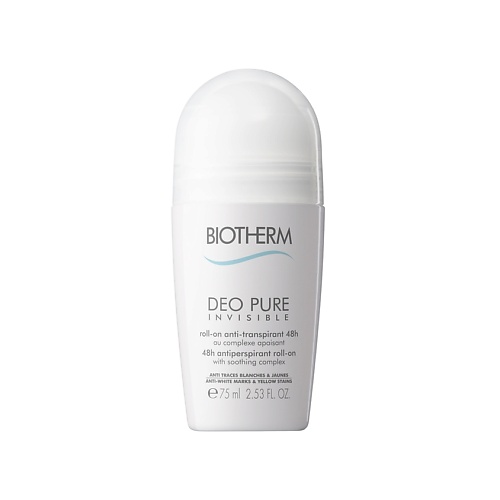 BIOTHERM Роликовый дезодорант-антиперспирант Deo Pure Invisible 3258₽