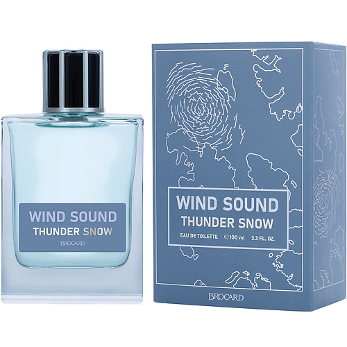 цена Туалетная вода BROCARD Wind Sound THUNDER SNOW