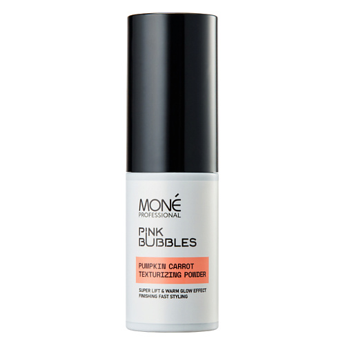Пудра для укладки волос MONE PROFESSIONAL Пудра для создания объема и текстуры волос с эффектом теплого сияния Pink Bubbles