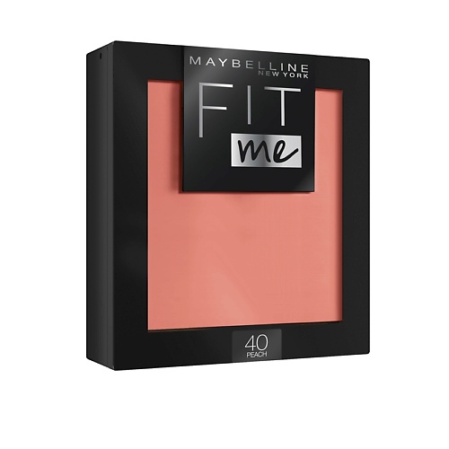 MAYBELLINE NEW YORK Румяна для лица FitMe Blush легкая текстура 584₽