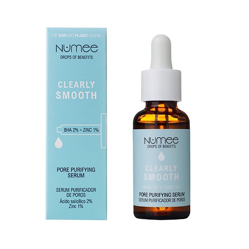 Сыворотка для лица NUMEE Сыворотка для лица для очищения пор Clearly Smooth Pore Purifying Serum сыворотка для лица ovaco сыворотка для лица контроль пор invisible pore control serum