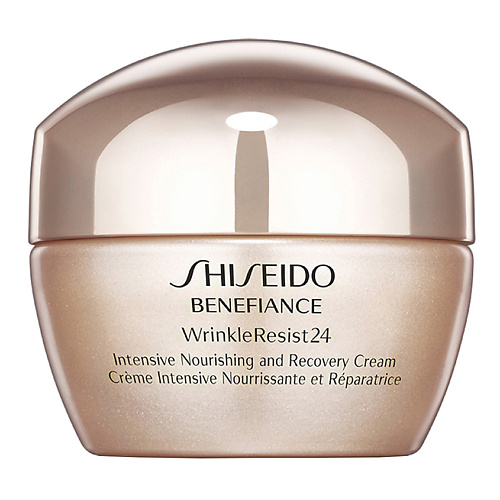 SHISEIDO Восстанавливающий питательный крем интенсивного действия Benefiance WrinkleResist24 shiseido крем для ухода за кожей вокруг глаз с интенсивным комплексом против морщин benefiance wrinkleresist24