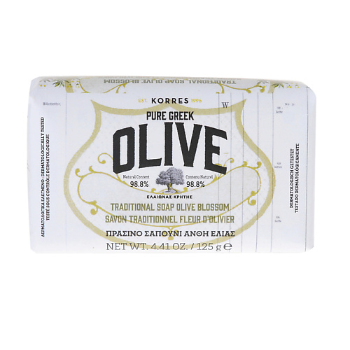 KORRES Мыло Pure Greek Olive Soap Olive Blossom