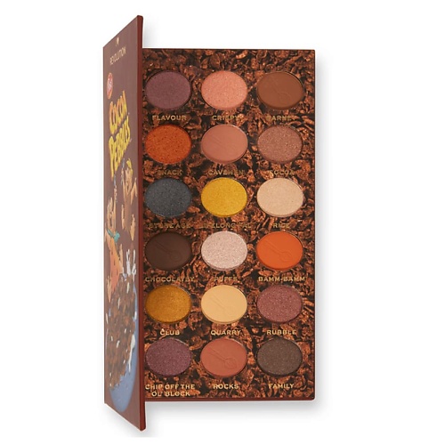 

I HEART REVOLUTION I HEART MAKEUP Палетка теней COCOA PEBBLES, I HEART MAKEUP Палетка теней COCOA PEBBLES