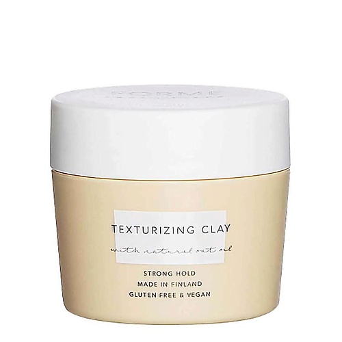 Паста для укладки волос FORME ESSENTIALS Текстурирующая глина с маслом семян овса Texturizing Clay sim sensitive forme texturizing clay текстурирующая глина для волос с маслом семян овса 50 мл