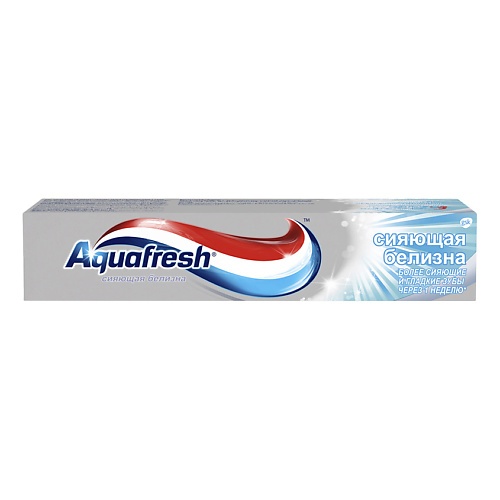 AQUAFRESH Зубная паста Сияющая белизна aquafresh зубная паста освежающе мятная