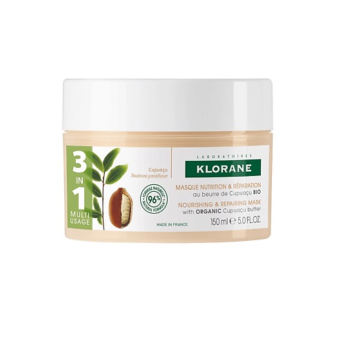 KLORANE Маска для волос с органическим маслом Купуасу Питание и восстановление