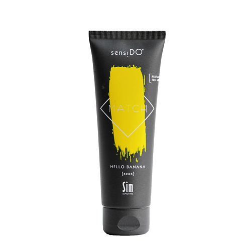 SENSIDO MATCH Оттеночный бальзам для волос желтый неон Match Hello Banana (neon) ластик неон 5 5 2 2см ассорти