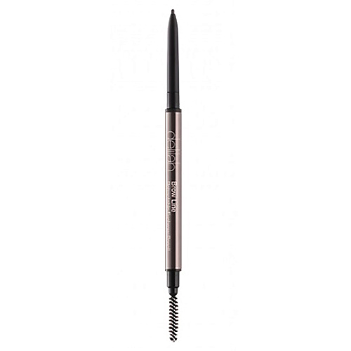 shik механический карандаш для бровей с щеточкой eyebrow pencil в темном оттенке dark Карандаш для бровей DELILAH Карандаш для бровей с щеточкой Brow Line Retractable Eyebrow Pencil