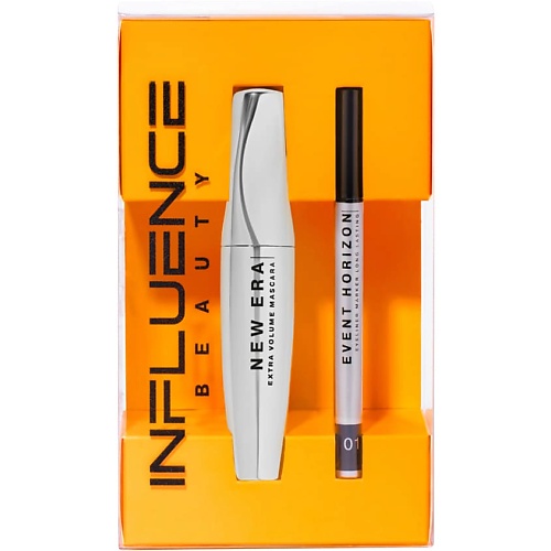 

INFLUENCE BEAUTY Подарочный набор для взгляда, который невозможно забыть (тушь "NEW ERA" + подводка-маркер для глаз "EVENT HORIZON"), Подарочный набор для взгляда, который невозможно забыть (тушь "NEW ERA" + подводка-маркер для глаз "EVENT HORIZON")