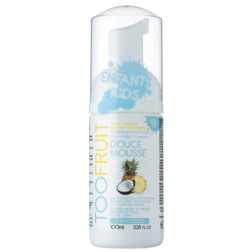 TOOFRUIT Пенка детская для умывания лица \