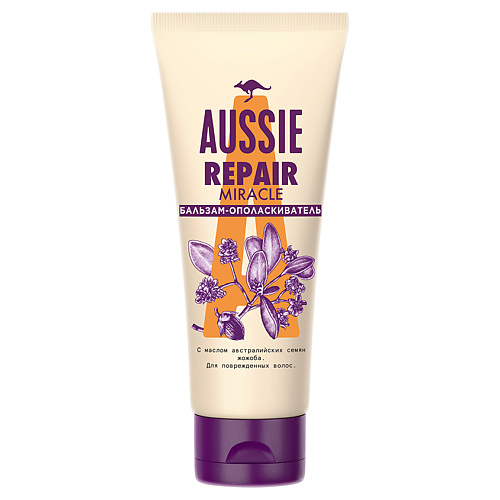 AUSSIE Бальзам-ополаскиватель Repair Miracle organic shop бальзам для губ intense sos repair