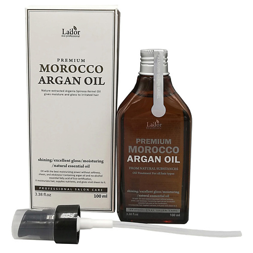 LADOR Масло для волос марокканское аргановое Premium Morocco living in morocco
