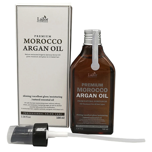 масло для волос lador масло для волос марокканское аргановое premium morocco Масло для волос LADOR Масло для волос марокканское аргановое Premium Morocco