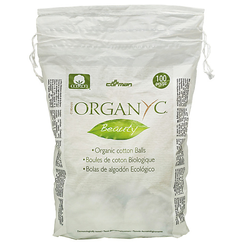 Ватные подушечки ORGANYC Ватные шарики из органического хлопка