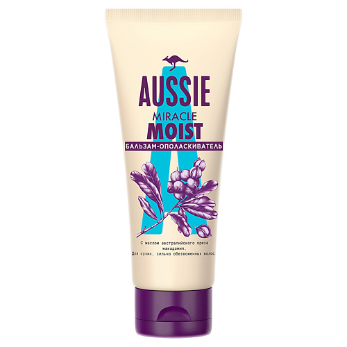 Кондиционеры, бальзамы и маски AUSSIE Бальзам-ополаскиватель Miracle Moist