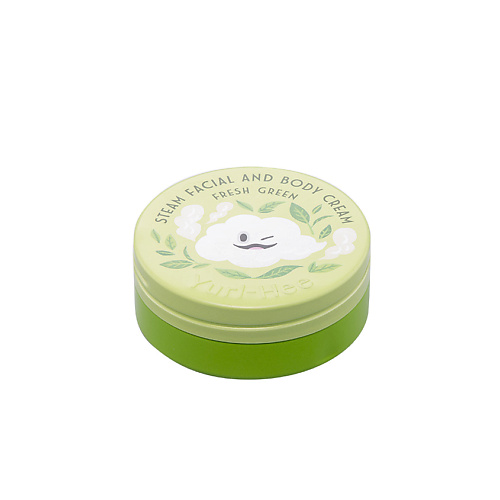 цена Крем для лица YURL-HEE Увлажняющий стим крем для лица и тела c ароматом зеленого чая