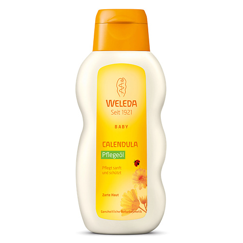 WELEDA Масло с календулой для младенцев с нежным ароматом weleda citrus refreshing освежающее цитрусовое масло для тела 100