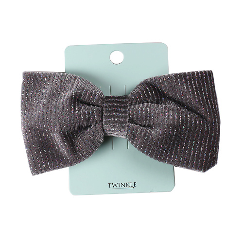 TWINKLE Заколка для волос для детей BACK TO SCHOOL бант Gray Silver 75₽