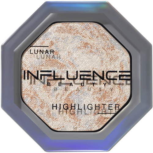 Хайлайтер для лица INFLUENCE BEAUTY Хайлайтер с сияющими частицами Lunar influence beauty хайлайтер illuminati с эффектом влажного сияния 6 5 г influence beauty лицо