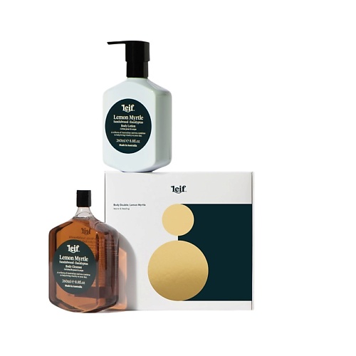 

LEIF Подарочный набор Body Double: Lemon Myrtle SML, Подарочный набор Body Double: Lemon Myrtle SML