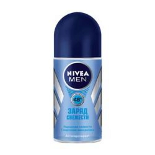 

NIVEA Роликовый дезодорант-антиперспирант "Заряд свежести" для мужчин, Роликовый дезодорант-антиперспирант "Заряд свежести" для мужчин