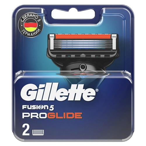 GILLETTE Сменные кассеты для бритья FUSION ProGlide gillette сменные кассеты для женской бритвы cо встроенными полосками с гелем для бритья venus comfortglide breeze