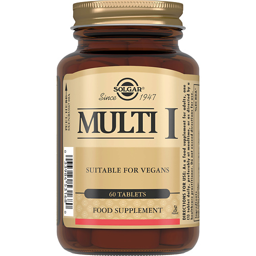 SOLGAR Витаминно-минеральный комплекс Мульти-1 1650 мг solgar натуральный растительный комплекс для женщин