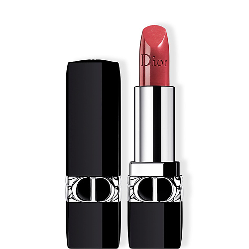 dior помада для губ rouge dior оттенок 100 nude look matte Помада для губ DIOR Rouge Dior Помада для губ с металлическим финишем