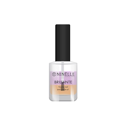 фото Ninelle трехцветное масло для ногтей и кутикулы brillante