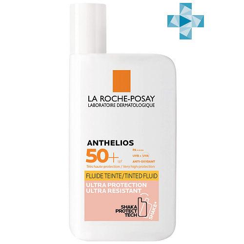 фото La roche-posay anthelios солнцезащитный тонирующий флюид spf 50+/ppd 46