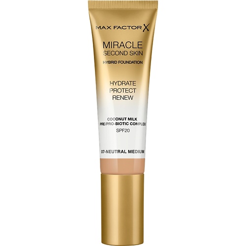 MAX FACTOR Тональная основа Miracle Touch Second Skin