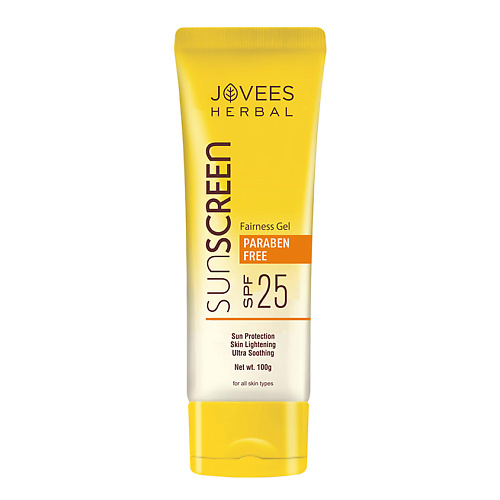

JOVEES Солнцезащитный гель Sun Screen Fairness Gel SPF 25, Солнцезащитный гель Sun Screen Fairness Gel SPF 25