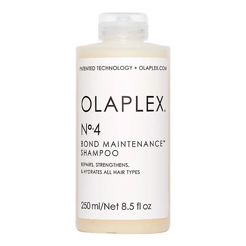 Шампунь для волос OLAPLEX Шампунь Система защиты волос No.4 Bond Maintenance Shampoo шампунь для волос olaplex шампунь тонирующий система защиты осветленных волос no 4p blonde enhancer toning shampoo