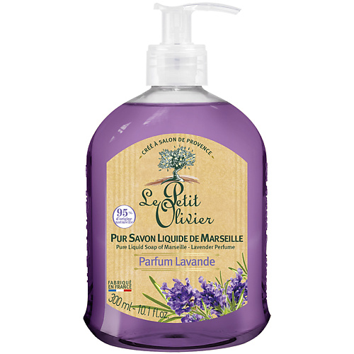 цена Мыло жидкое LE PETIT OLIVIER Мыло марсельское жидкое Лаванда Parfum Lavende Liquid Soap