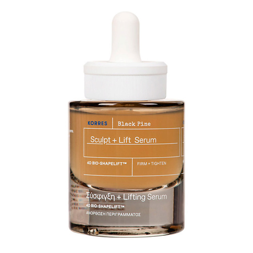 

KORRES Сыворотка для лица с лифтинг эффектом и экстрактом черной сосны Black Pine Sculpt + Lift Serum, Сыворотка для лица с лифтинг эффектом и экстрактом черной сосны Black Pine Sculpt + Lift Serum