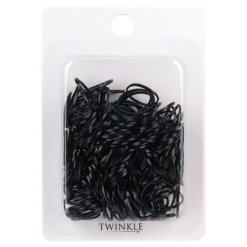 цена Набор резинок для волос TWINKLE Набор резинок для создания причёсок BLACK размер S